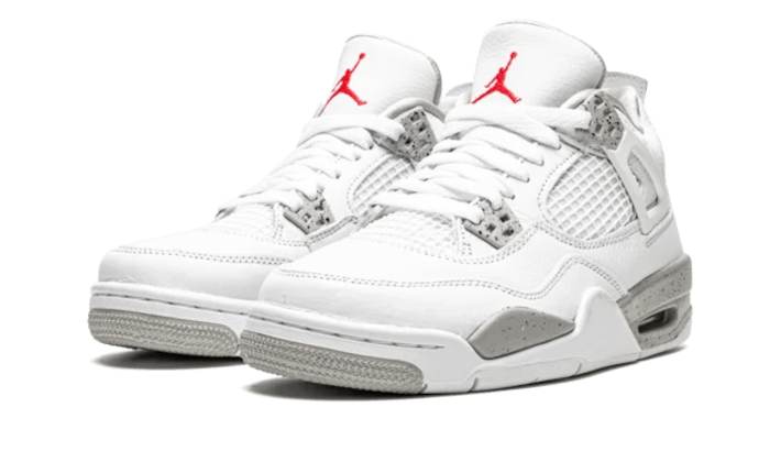 Air Jordan 4 White Oreo Frontside