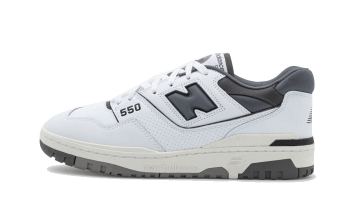 New Balance 550 White Dark Grey Side